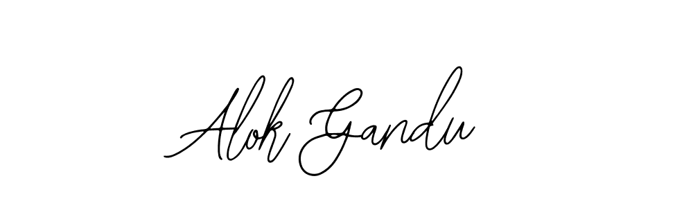 Best and Professional Signature Style for Alok Gandu. Bearetta-2O07w Best Signature Style Collection. Alok Gandu signature style 12 images and pictures png