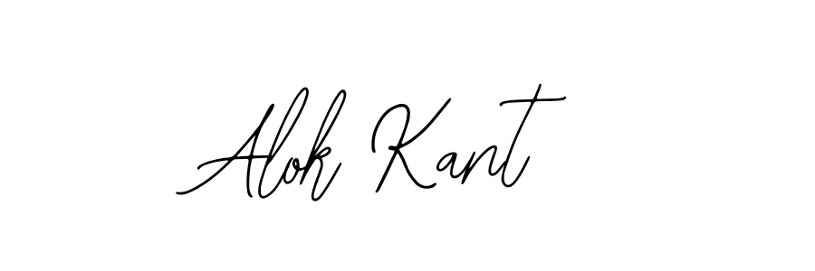 Use a signature maker to create a handwritten signature online. With this signature software, you can design (Bearetta-2O07w) your own signature for name Alok Kant. Alok Kant signature style 12 images and pictures png