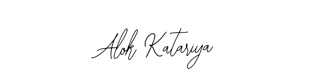 Design your own signature with our free online signature maker. With this signature software, you can create a handwritten (Bearetta-2O07w) signature for name Alok Katariya. Alok Katariya signature style 12 images and pictures png