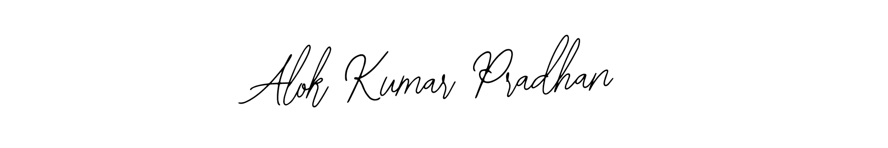 Use a signature maker to create a handwritten signature online. With this signature software, you can design (Bearetta-2O07w) your own signature for name Alok Kumar Pradhan. Alok Kumar Pradhan signature style 12 images and pictures png