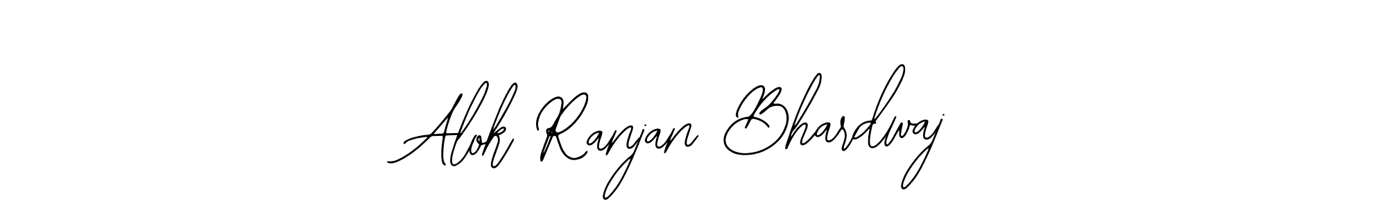 You should practise on your own different ways (Bearetta-2O07w) to write your name (Alok Ranjan Bhardwaj) in signature. don't let someone else do it for you. Alok Ranjan Bhardwaj signature style 12 images and pictures png