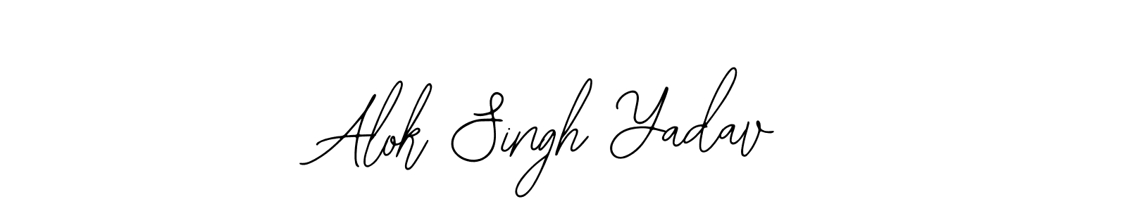 Design your own signature with our free online signature maker. With this signature software, you can create a handwritten (Bearetta-2O07w) signature for name Alok Singh Yadav. Alok Singh Yadav signature style 12 images and pictures png