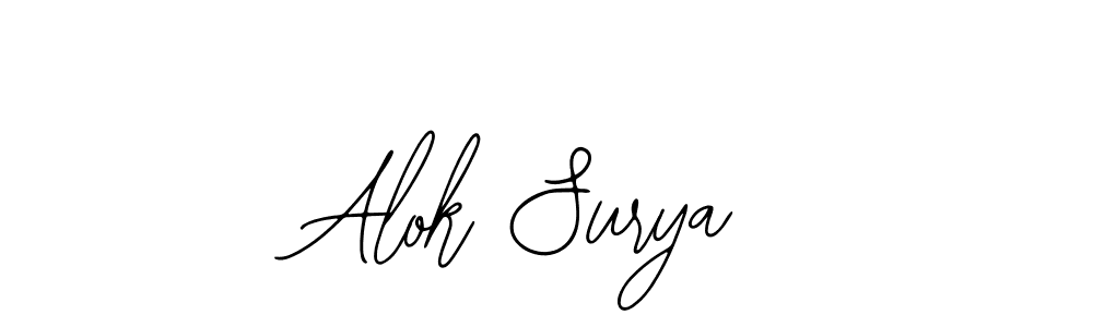 Also we have Alok Surya name is the best signature style. Create professional handwritten signature collection using Bearetta-2O07w autograph style. Alok Surya signature style 12 images and pictures png