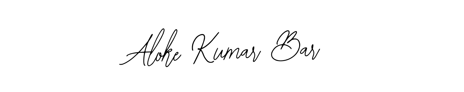 Also You can easily find your signature by using the search form. We will create Aloke Kumar Bar name handwritten signature images for you free of cost using Bearetta-2O07w sign style. Aloke Kumar Bar signature style 12 images and pictures png