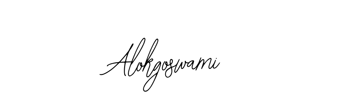 Alokgoswami stylish signature style. Best Handwritten Sign (Bearetta-2O07w) for my name. Handwritten Signature Collection Ideas for my name Alokgoswami. Alokgoswami signature style 12 images and pictures png