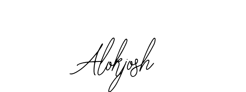 You should practise on your own different ways (Bearetta-2O07w) to write your name (Alokjosh) in signature. don't let someone else do it for you. Alokjosh signature style 12 images and pictures png