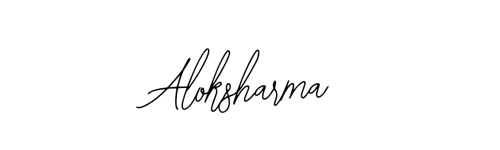 The best way (Bearetta-2O07w) to make a short signature is to pick only two or three words in your name. The name Aloksharma include a total of six letters. For converting this name. Aloksharma signature style 12 images and pictures png