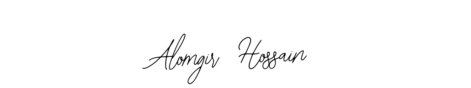 It looks lik you need a new signature style for name Alomgir  Hossain. Design unique handwritten (Bearetta-2O07w) signature with our free signature maker in just a few clicks. Alomgir  Hossain signature style 12 images and pictures png