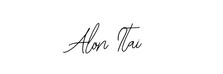 Use a signature maker to create a handwritten signature online. With this signature software, you can design (Bearetta-2O07w) your own signature for name Alon Itai. Alon Itai signature style 12 images and pictures png