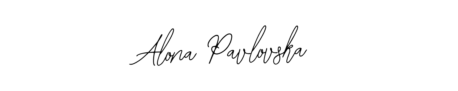 This is the best signature style for the Alona Pavlovska name. Also you like these signature font (Bearetta-2O07w). Mix name signature. Alona Pavlovska signature style 12 images and pictures png