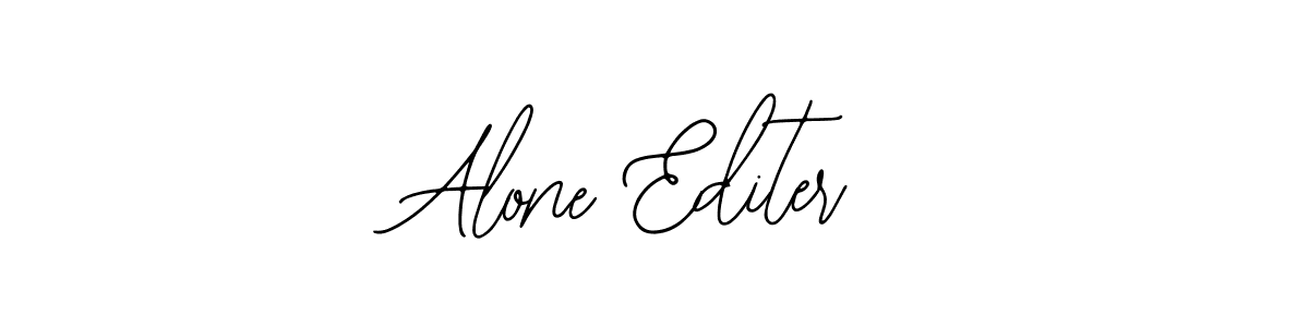 It looks lik you need a new signature style for name Alone Editer. Design unique handwritten (Bearetta-2O07w) signature with our free signature maker in just a few clicks. Alone Editer signature style 12 images and pictures png