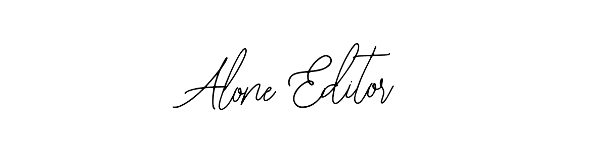 Once you've used our free online signature maker to create your best signature Bearetta-2O07w style, it's time to enjoy all of the benefits that Alone Editor name signing documents. Alone Editor signature style 12 images and pictures png