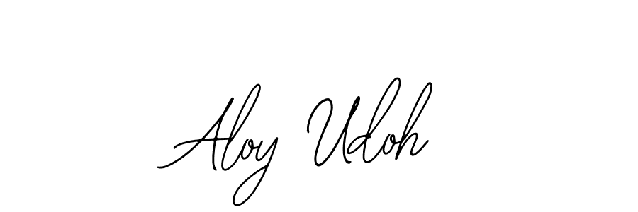 Make a beautiful signature design for name Aloy Udoh. Use this online signature maker to create a handwritten signature for free. Aloy Udoh signature style 12 images and pictures png