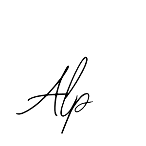 The best way (Bearetta-2O07w) to make a short signature is to pick only two or three words in your name. The name Alp include a total of six letters. For converting this name. Alp signature style 12 images and pictures png