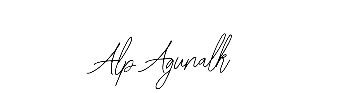 Make a beautiful signature design for name Alp Agunalk. With this signature (Bearetta-2O07w) style, you can create a handwritten signature for free. Alp Agunalk signature style 12 images and pictures png