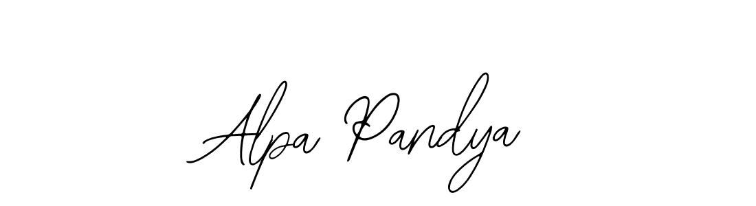 How to Draw Alpa Pandya signature style? Bearetta-2O07w is a latest design signature styles for name Alpa Pandya. Alpa Pandya signature style 12 images and pictures png