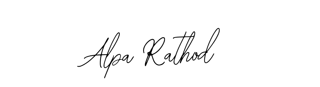 Make a beautiful signature design for name Alpa Rathod. Use this online signature maker to create a handwritten signature for free. Alpa Rathod signature style 12 images and pictures png