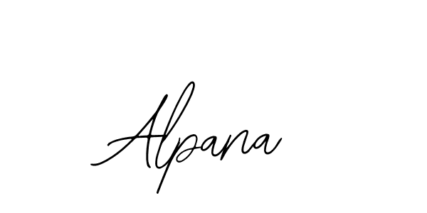 Also we have Alpana name is the best signature style. Create professional handwritten signature collection using Bearetta-2O07w autograph style. Alpana signature style 12 images and pictures png