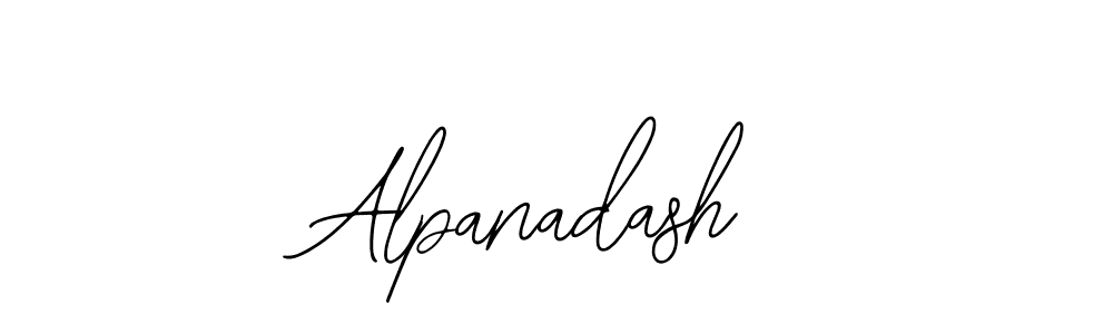 Alpanadash stylish signature style. Best Handwritten Sign (Bearetta-2O07w) for my name. Handwritten Signature Collection Ideas for my name Alpanadash. Alpanadash signature style 12 images and pictures png