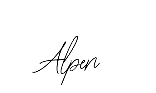 It looks lik you need a new signature style for name Alpen. Design unique handwritten (Bearetta-2O07w) signature with our free signature maker in just a few clicks. Alpen signature style 12 images and pictures png