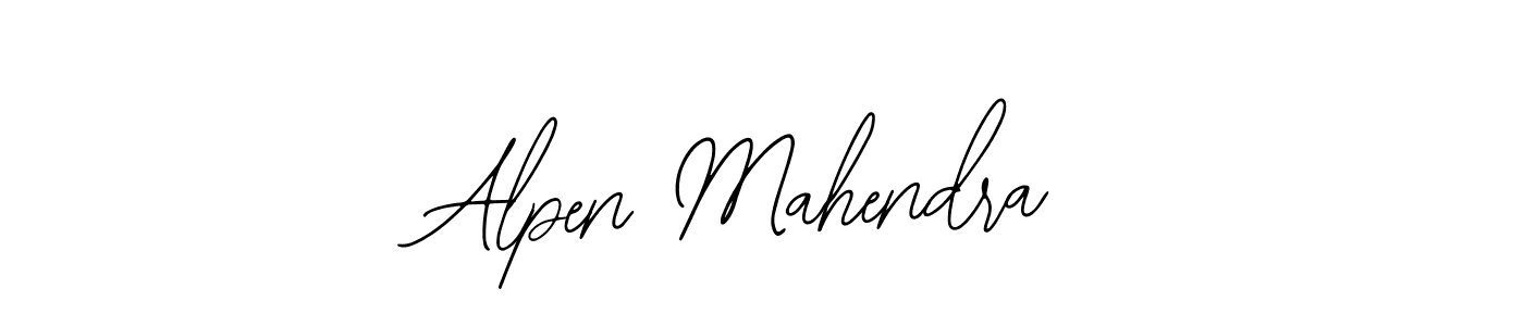 Make a short Alpen Mahendra signature style. Manage your documents anywhere anytime using Bearetta-2O07w. Create and add eSignatures, submit forms, share and send files easily. Alpen Mahendra signature style 12 images and pictures png