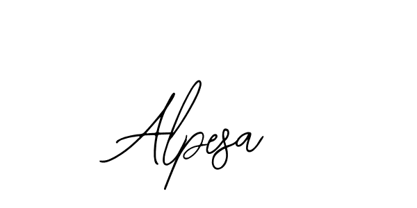 Bearetta-2O07w is a professional signature style that is perfect for those who want to add a touch of class to their signature. It is also a great choice for those who want to make their signature more unique. Get Alpesa name to fancy signature for free. Alpesa signature style 12 images and pictures png