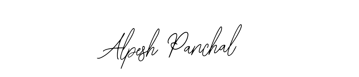 Also we have Alpesh Panchal name is the best signature style. Create professional handwritten signature collection using Bearetta-2O07w autograph style. Alpesh Panchal signature style 12 images and pictures png