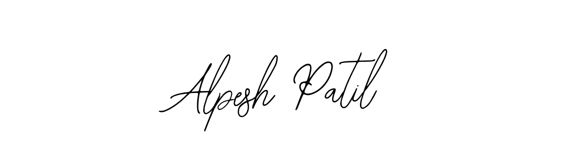 How to make Alpesh Patil signature? Bearetta-2O07w is a professional autograph style. Create handwritten signature for Alpesh Patil name. Alpesh Patil signature style 12 images and pictures png