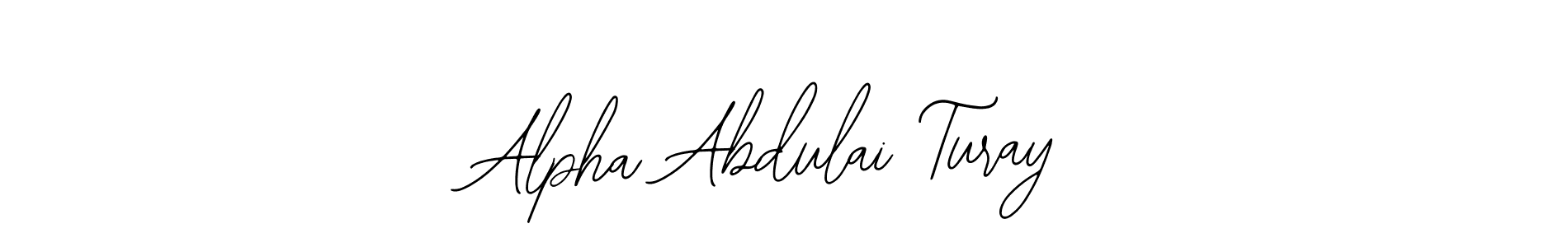 Similarly Bearetta-2O07w is the best handwritten signature design. Signature creator online .You can use it as an online autograph creator for name Alpha Abdulai Turay. Alpha Abdulai Turay signature style 12 images and pictures png