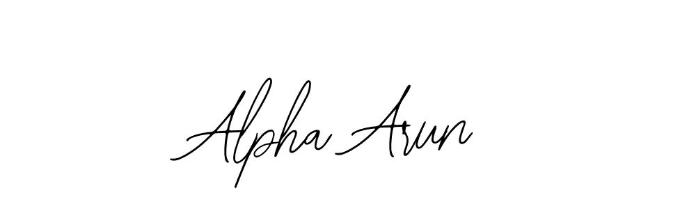 How to Draw Alpha Arun signature style? Bearetta-2O07w is a latest design signature styles for name Alpha Arun. Alpha Arun signature style 12 images and pictures png