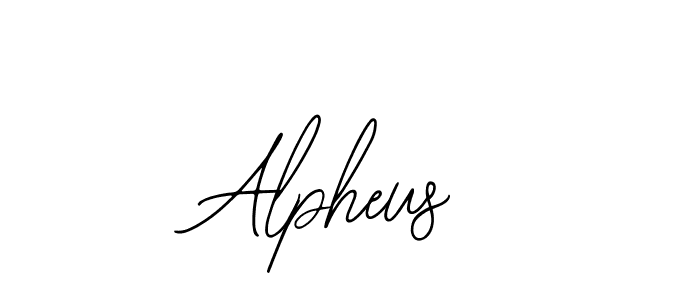 Use a signature maker to create a handwritten signature online. With this signature software, you can design (Bearetta-2O07w) your own signature for name Alpheus. Alpheus signature style 12 images and pictures png