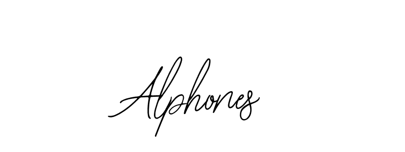 Use a signature maker to create a handwritten signature online. With this signature software, you can design (Bearetta-2O07w) your own signature for name Alphones. Alphones signature style 12 images and pictures png