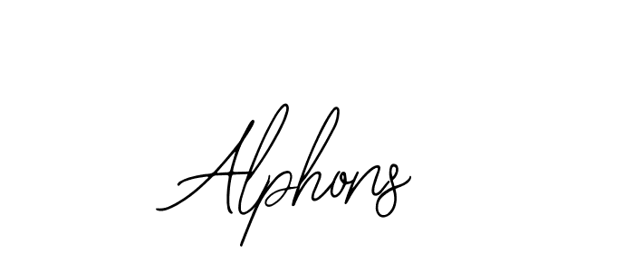 Alphons stylish signature style. Best Handwritten Sign (Bearetta-2O07w) for my name. Handwritten Signature Collection Ideas for my name Alphons. Alphons signature style 12 images and pictures png