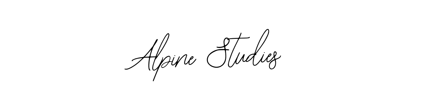 You should practise on your own different ways (Bearetta-2O07w) to write your name (Alpine Studies) in signature. don't let someone else do it for you. Alpine Studies signature style 12 images and pictures png
