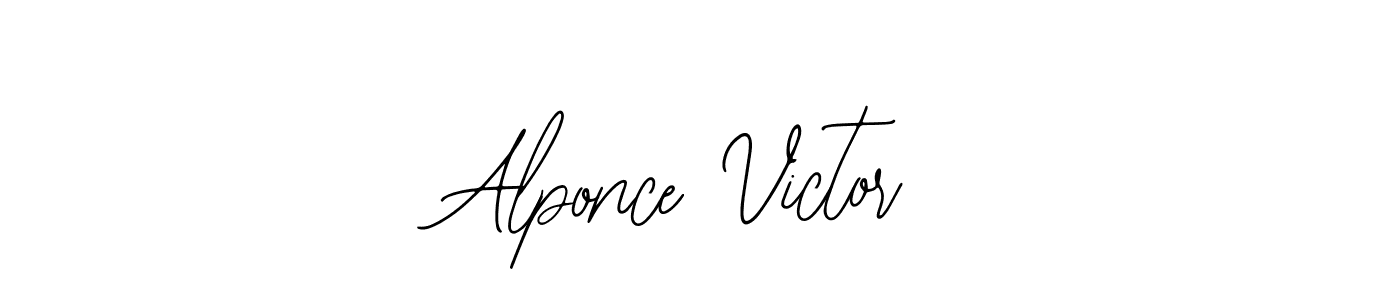 It looks lik you need a new signature style for name Alponce Victor. Design unique handwritten (Bearetta-2O07w) signature with our free signature maker in just a few clicks. Alponce Victor signature style 12 images and pictures png