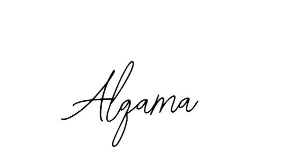 Make a beautiful signature design for name Alqama. Use this online signature maker to create a handwritten signature for free. Alqama signature style 12 images and pictures png