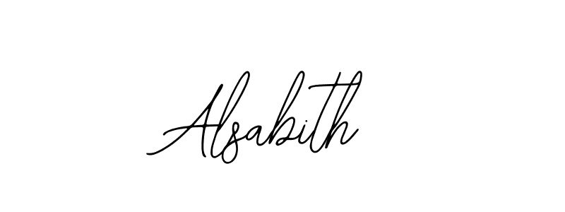 The best way (Bearetta-2O07w) to make a short signature is to pick only two or three words in your name. The name Alsabith include a total of six letters. For converting this name. Alsabith signature style 12 images and pictures png