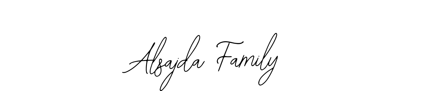 Bearetta-2O07w is a professional signature style that is perfect for those who want to add a touch of class to their signature. It is also a great choice for those who want to make their signature more unique. Get Alsajda Family name to fancy signature for free. Alsajda Family signature style 12 images and pictures png