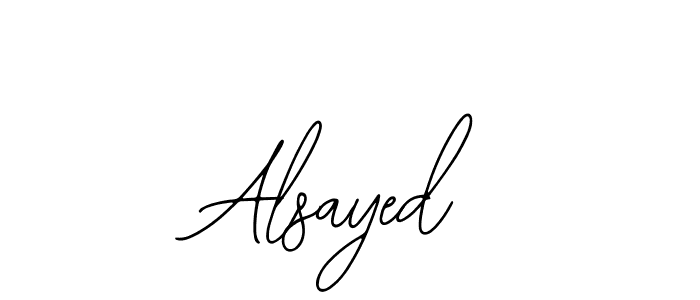How to make Alsayed name signature. Use Bearetta-2O07w style for creating short signs online. This is the latest handwritten sign. Alsayed signature style 12 images and pictures png