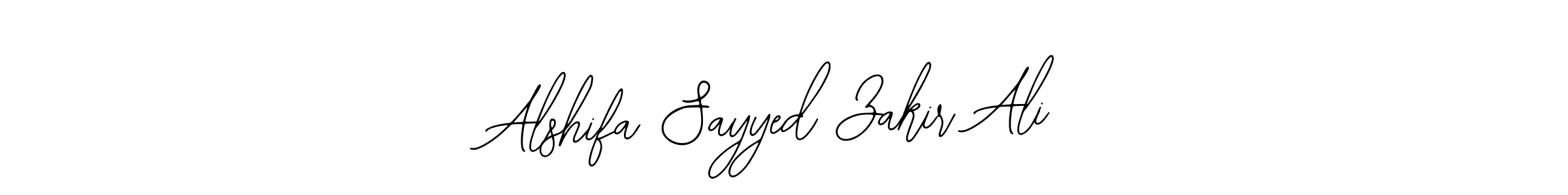 How to make Alshifa Sayyed Zakir Ali signature? Bearetta-2O07w is a professional autograph style. Create handwritten signature for Alshifa Sayyed Zakir Ali name. Alshifa Sayyed Zakir Ali signature style 12 images and pictures png
