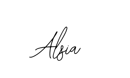 Design your own signature with our free online signature maker. With this signature software, you can create a handwritten (Bearetta-2O07w) signature for name Alsia. Alsia signature style 12 images and pictures png