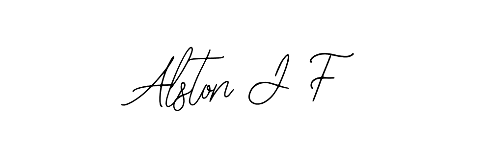 Bearetta-2O07w is a professional signature style that is perfect for those who want to add a touch of class to their signature. It is also a great choice for those who want to make their signature more unique. Get Alston J F name to fancy signature for free. Alston J F signature style 12 images and pictures png