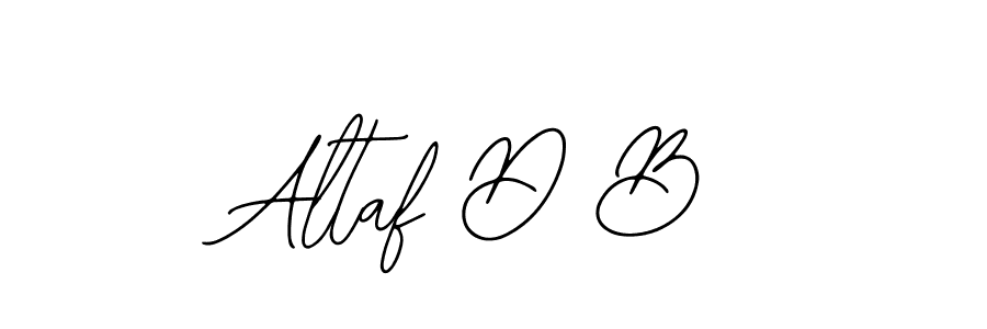 Design your own signature with our free online signature maker. With this signature software, you can create a handwritten (Bearetta-2O07w) signature for name Altaf D B. Altaf D B signature style 12 images and pictures png