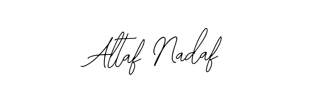 Make a beautiful signature design for name Altaf Nadaf. Use this online signature maker to create a handwritten signature for free. Altaf Nadaf signature style 12 images and pictures png