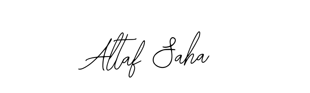 Similarly Bearetta-2O07w is the best handwritten signature design. Signature creator online .You can use it as an online autograph creator for name Altaf Saha. Altaf Saha signature style 12 images and pictures png