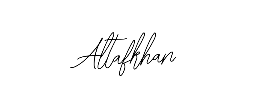 You should practise on your own different ways (Bearetta-2O07w) to write your name (Altafkhan) in signature. don't let someone else do it for you. Altafkhan signature style 12 images and pictures png
