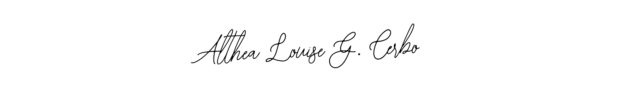 This is the best signature style for the Althea Louise G. Cerbo name. Also you like these signature font (Bearetta-2O07w). Mix name signature. Althea Louise G. Cerbo signature style 12 images and pictures png