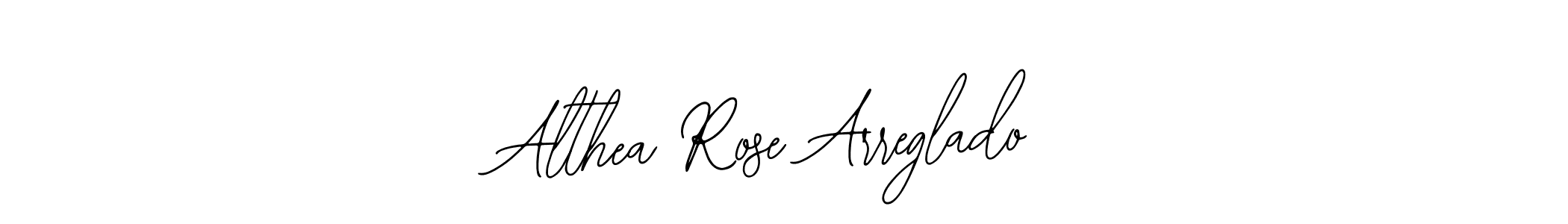 How to make Althea Rose Arreglado signature? Bearetta-2O07w is a professional autograph style. Create handwritten signature for Althea Rose Arreglado name. Althea Rose Arreglado signature style 12 images and pictures png