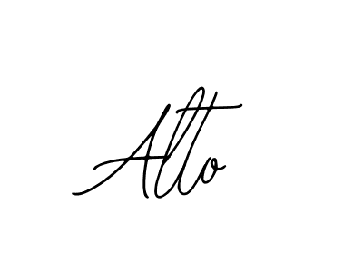 Make a beautiful signature design for name Alto. With this signature (Bearetta-2O07w) style, you can create a handwritten signature for free. Alto signature style 12 images and pictures png