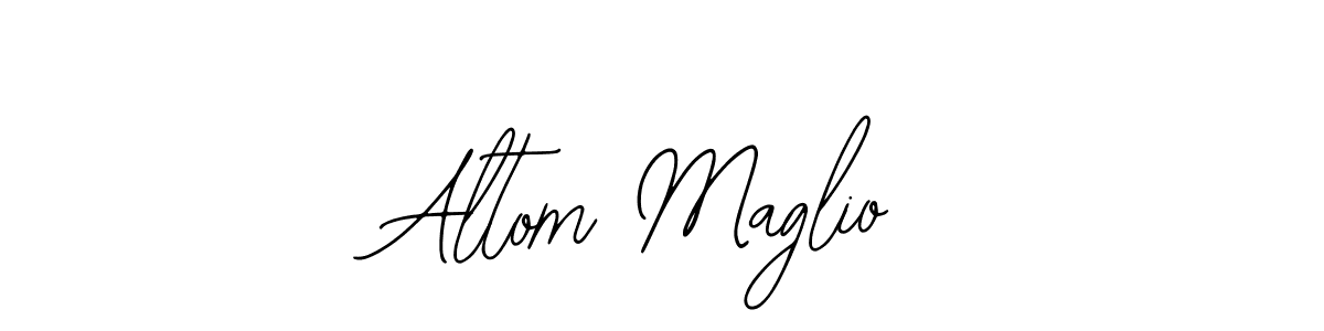 Once you've used our free online signature maker to create your best signature Bearetta-2O07w style, it's time to enjoy all of the benefits that Altom Maglio name signing documents. Altom Maglio signature style 12 images and pictures png